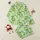 Pickle Lovers' Whimsical Watercolor Pickles, Jars & Dill Seamless Pattern Pale Mint Green Satin Pajamas Set - 1