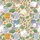 Women's Whimsical Pastel Pink Cat Garden Botanical Pattern, Orange Tabby & Cream Cat Illustrative Design Satin Pajamas Set - 2