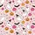 Women's Whimsical Pastel Pink Halloween Ghosts Pumpkins Bats Candy Corn & Skulls Pattern Satin Pajamas Set - 2