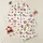 Women's Whimsical Russet Brown Cartoon Squirrel Autumn Leaves White Pattern Satin Pajamas Set - 1