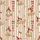 Women's Whimsical Cream & Rustic Brown Striped Puppy Pattern with Red Hats, Hearts & Paw Prints Satin Pajamas Set - 2
