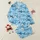 Women's Vibrant Cartoon Great White Reef Shark Ocean Blue & White Marine Pattern Satin Pajamas Set - 1