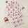 Women's Romantic Pink White Striped Deep Red Cherry Cluster Art Satin Pajamas Set - 1
