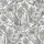 Women's Monochrome Black & Off-White Intricate Toile de Jouy Style Fantastical Wilderness Majestic Wild Animals Motif Satin Pajamas Set - 2