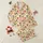 Women's Whimsical Festive Santa Snowman Penguin Gingerbread Repeat Beige Red Royal Blue Satin Pajamas Set - 1