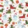 Festive Family's Whimsical Dachshund Snowmen Red Green Yellow Gift Box Candy Cane Pattern Satin Pajamas Set - 2