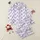 Women's Soft Lavender & White Gingham with Minimalist Daisy & Butterfly Line Art Satin Pajamas Set - 1