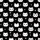 Cat Lovers' Minimalist Black & White Cat Face & Paw Print Scattered Pattern with Pink Accents Satin Pajamas Set - 2