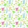 Party Lovers' Whimsical Hot Pink Martini Lime Green Margarita Yellow Coupe Blue Highball Cocktail Pattern Satin Pajamas Set - 2