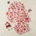 Women's Whimsical White Red Green Strawberry & Sliced Berry Pattern Pink Polka Dots Satin Pajamas Set - 1
