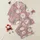 Women's Dusty Rose Botanical Bloom Cream Off-White Blush Taupe Muted Teal Sage Green Floral Pattern Satin Pajamas Set - 1