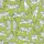 Women's Playful Lime Green White Black Illustrative Tiger All-Over Pattern Satin Pajamas Set - 2