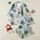 Women's Oceanic Teal Blush Pink Flat Art Tropical Botanical Leaf Pattern Satin Pajamas Set - 1