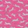 Women's Vivid Hot Pink Playful Hand-Drawn Dynamic Leaping Grey White Leopard Spot Pattern Satin Pajamas Set - 2