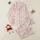 Women's Whimsical Watercolor Pastel Pink Desert Cactus Bloom Pattern in Mint & Blush Satin Pajamas Set - 1