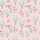 Women's Whimsical Watercolor Pastel Pink Desert Cactus Bloom Pattern in Mint & Blush Satin Pajamas Set - 2