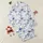 Women's Hand-Drawn Blue Seashell Starfish Coral Seaweed Block Print Satin Pajamas Set - 1
