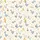 Women's Whimsical Naive Creamy Off-White Ducks & Geese Dusty Blue Golden Yellow Moon Star Pattern Satin Pajamas Set - 2