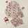 Whimsical Christmas Trees: Folk Art Polka Dot & Striped, Evergreen Sprigs, Pastel Pink Pattern Satin Pajamas Set - 1