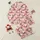 Women's Festive Rose Pink Gingham Christmas Dachshund Sweater & Candy Cane Print Satin Pajamas Set - 1