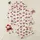 Women's Whimsical Deep Red Cherry & Teal Leaf Pattern with Cute Faces, Pink Hearts, Off-White Satin Pajamas Set - 1