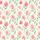 Girls' Light Cream Abstract Watercolor Blush Pink Floral Sage Green Hand-Drawn Pattern Satin Pajamas Set - 2