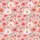 Women's Blush Pink Painterly Rose & Coral Floral with Grey Accents and Brown Butterflies Satin Pajamas Set - 2