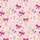 Women's Elegant Light Pink Champagne, Rose Gold Flutes, Pink Roses & Shimmering Hearts Pattern Satin Pajamas Set - 2