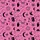 Women's Vibrant Hot Pink Black Mystical Occult Whimsical Tattoo Style Celestial Pattern Satin Pajamas Set - 2