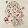 Holiday Enthusiasts' Whimsical Santa Sleigh & Gingerbread Pattern with Red, Green, Blue on Cream Satin Pajamas Set - 1