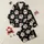 Dog Lovers' Whimsical Watercolor Paw Print & Cherry Blossom Pattern with Hand-Drawn Pet Quote Satin Pajamas Set - 1