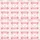 Women's Sweet Pastel Pink Creamy Off-White Cable Knit Bear Hearts Happy Text Pattern Satin Pajamas Set - 2