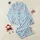 Dreamy Sky Light Blue White Striped Red Heart Motifs Design Satin Pajamas Set - 1