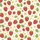 Sweetheart's Whimsical Strawberry Stars: Playful Berry Blossom Pattern on Creamy White Satin Pajamas Set - 2