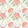 Women's Hand-Drawn Vintage Botanical Roses Peonies Jasmine Seamless Pattern in Soft Peach Coral Sage Cream Satin Pajamas Set - 2