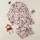 Women's Whimsical Light Blush Pink & Black Illustrative Hearts Seamless Pattern Satin Pajamas Set - 1