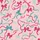 Women's Whimsical Scattered Bows & Ribbons Pattern in Vibrant Red Fuchsia Teal Mint on Pink Satin Pajamas Set - 2