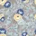 Women's Elegant Traditional Floral Indigo Blue Creamy Yellow Roses Pastel Pink Blooms Muted Light Blue Pattern Satin Pajamas Set - 2