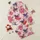 Adults' Whimsical Purple Witch & Fuchsia Rose Floral Gold Star Pink Pattern Satin Pajamas Set - 8CHQZI2O4B