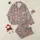 Women's Chic Beige Charcoal Leopard Print Bubblegum Pink Bow White Line Art Hearts Satin Pajamas Set - 1