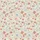 Women's Refined Vintage Floral Cream Muted Blue Dusty Rose Poppy Daisy Pattern Satin Pajamas Set - 2