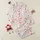 Women's Whimsical Retro Blush Pink Red Cherry Heart Cowboy Boot XOXO Pattern Satin Pajamas Set - 1
