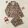 Women's Organic Leopard Spot Pattern: Reddish-Brown, Black Contours & Speckles on Light Sandy Beige Satin Pajamas Set - 1