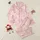 Dusty Rose & Soft Blush East Asian Toile Landscape: Pagodas, Deer, Cranes Wearable Motif Satin Pajamas Set - 1