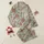 Women's Realistic Botanical Rose All-Over Print in Muted Greige, Dusty Pink & Sage Satin Pajamas Set - 1