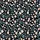 Women's Illustrative Cherry Blossom & Garden Flowers with Pastel Petals on Jet Black Satin Pajamas Set - 2