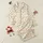 Women's Delicate Hand-Drawn Mustard Yellow Daisy Dark Brown Centers Cream Pattern Satin Pajamas Set - 1