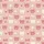 Women's Blush Pink Gentle Teddy Bear Hearts & Bows Seamless All-Over Pattern Satin Pajamas Set - 2