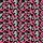 Women's Modern Minimalist Hot Pink Mint Black Abstract Organic Flowing Pattern Satin Pajamas Set - 2