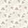 Women's Elegant Muted Purple Mauve Botanical Floral Repeat Pattern on Cream Satin Pajamas Set - 2